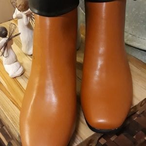 COPY - Vegan Leather Boots wide width